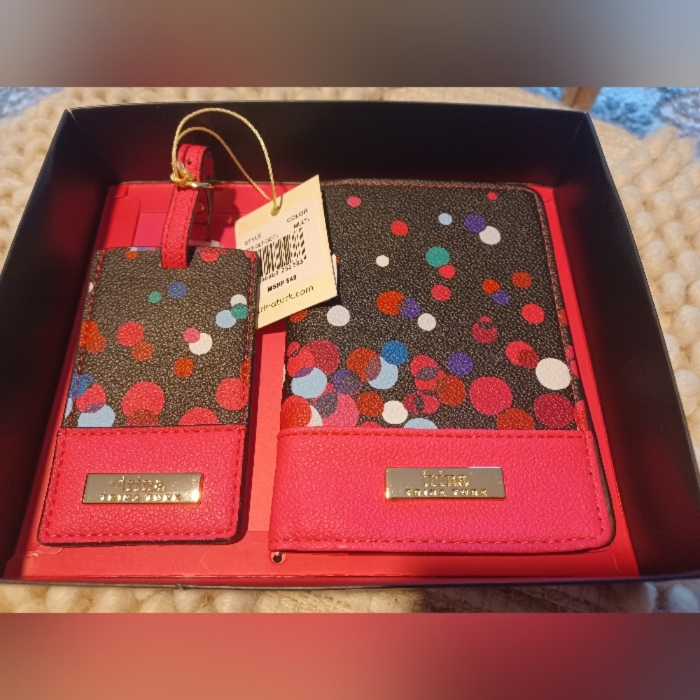 Passport Cover & Luggage Tag Set. New - Picture 3 of 6